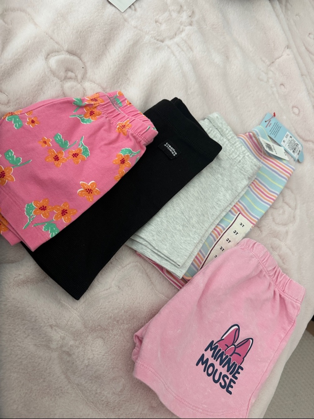 Zara, Old Navy, Disney shorts. 3T and 4T bundle (5 shorts included)
